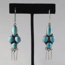 Exceptional Early Navajo Earrings 